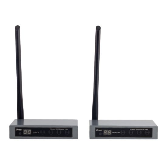 POWERMASTER PM-19866 ANTENLİ HDMI KABLOSUZ EXTENDER 100 METRE UZATICI (DETECH DT-7068) resmi