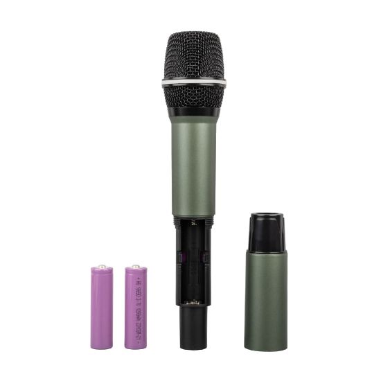 MAGICVOICE CP-111 UHF EKRANLI 1 EL KABLOSUZ TELSİZ MİKROFON resmi