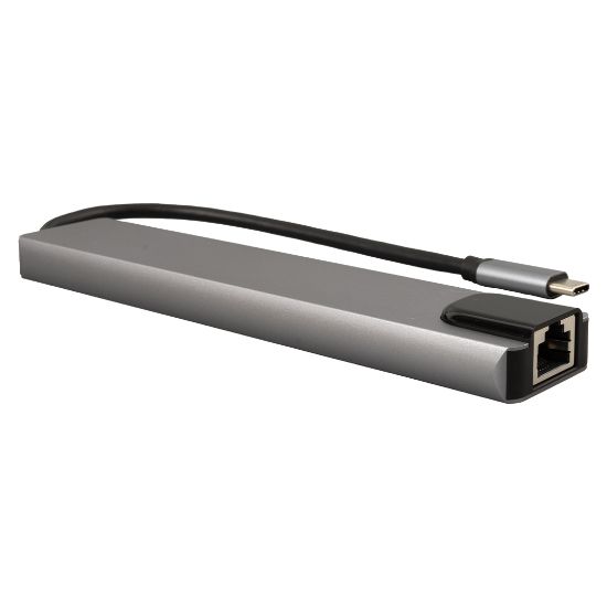SENSEI TYPE-C 8IN1 HDMI COK FONKSIYONLU USB 3.0 DOCK STATION resmi