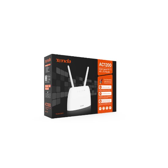 TENDA 4G07 AC1200 1200 MBPS DUAL BAND 4G LTE SİM KART GİRİŞLİ ROUTER resmi