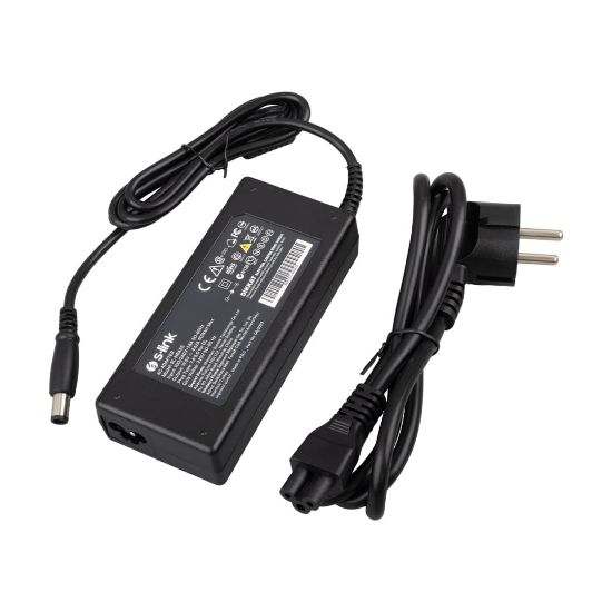 S-LINK SL-NBA55 19.5 VOLT 4.62 AMPER 7.4X5.0MM UÇLU DELL NOTEBOOK ADAPTÖR resmi
