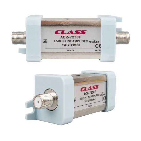 CLASS ACR-7230F 20DB 450-2150 MHZ LNB HAT KUVVETLENDİRİCİ IN-LINE AMPLIFER resmi
