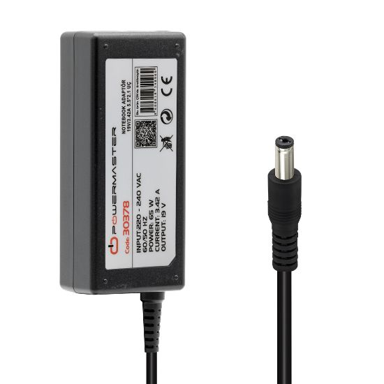 POWERMASTER 19 VOLT - 3.42 AMPER 5.5*2.1 UÇLU ACER  NOTEBOOK ADAPTÖR resmi