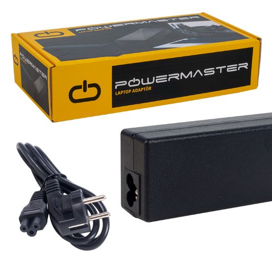 POWERMASTER * SL-NBA308 19 VOLT - 2.1 AMPER 2.5*0.7 UÇLU ASUS NOTEBOOK ADAPTÖR resmi