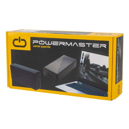 POWERMASTER PM-31066 20 VOLT - 3.25 AMPER 7.9*5.5 UÇLU LENOVO IBM NOTEBOOK ADAPTÖR resmi