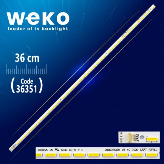 2011CSR320_V6_40_7020_LEFT_REV1.0 40 LEDLİ 36 CM resmi