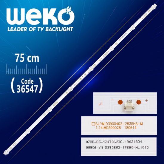 SJ.YM.D3900402-2835HS-M 1.14.MD390028 8 LEDLİ 75 CM resmi