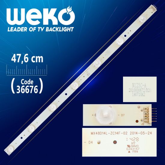 MX48D14L-ZC14F-02  7 LEDLİ 47,6 CM resmi