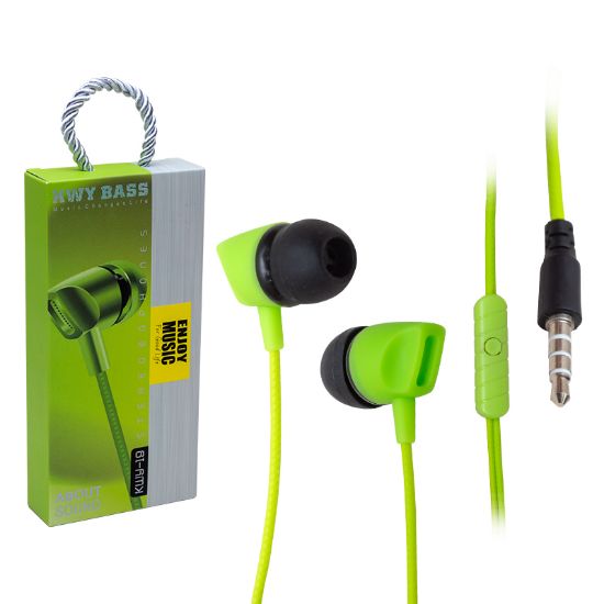 POWERMASTER KWY-19 MİKROFONLU KABLOLU KULAK İÇİ KULAKLIK resmi