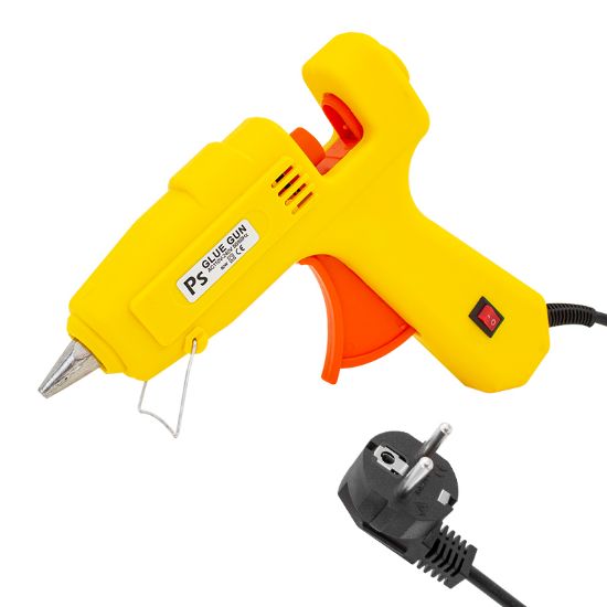 PINSUN PS-G160 60 WATT METAL UÇ ANAHTARLI KALIN SİLİKON TABANCASI resmi