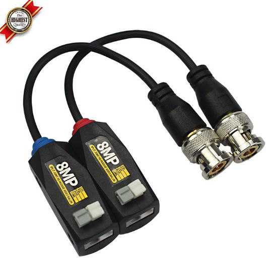 POWERMASTER PM-3889 8MP 1080P 2KV 250-400 METRE HD-TVI/CVI/AHD/CVBS HD VIDEO BALUN resmi