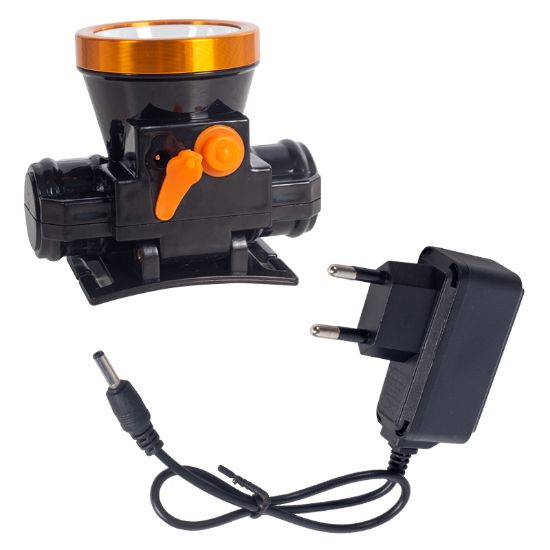 POWERMASTER PM-4524 POWER LEDLİ 40 WATT SU GEÇİRMEZ ŞARJLI KAFA LAMBASI FENERİ resmi