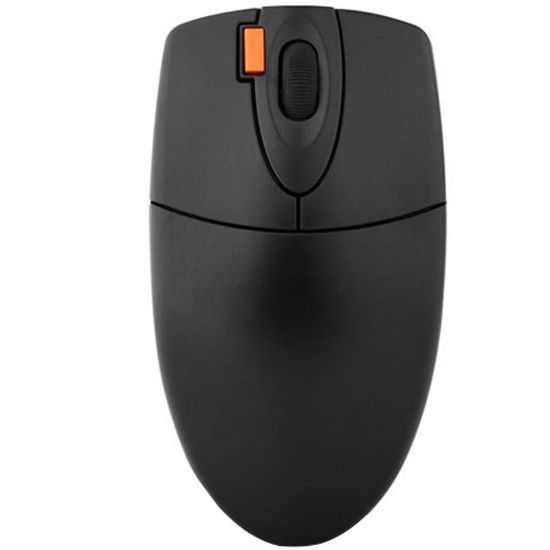 EVEREST SM-601 ÇİFT CLİCK USB SİYAH KABLOLU OPTİK MOUSE resmi