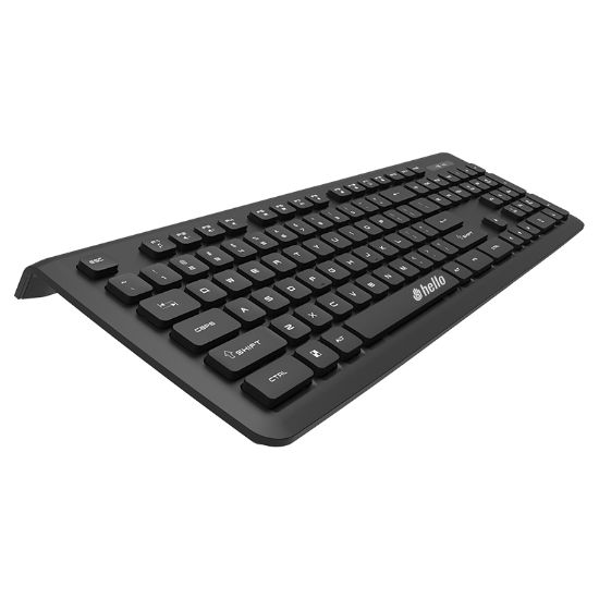 HELLO HL-4625 2.4GHZ SLIM KASA KABLOSUZ KLAVYE resmi