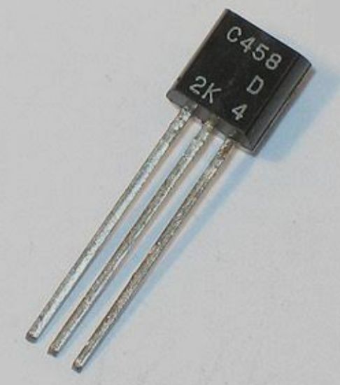2SC 458 TO-92 TRANSISTOR resmi