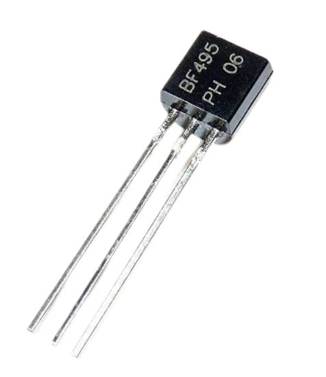 BF 495D TO-92 TRANSISTOR resmi