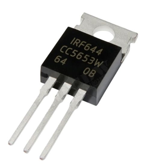 IRF 644 TO-220 MOSFET TRANSISTOR resmi