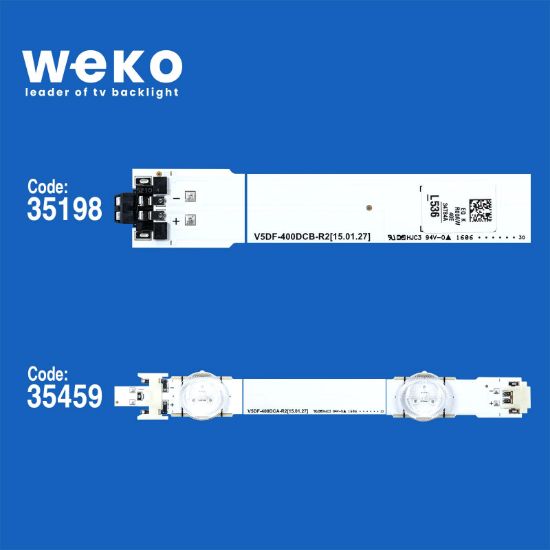 WKSET-5143 35198X4 35459X4 V5DF-400D 8 ADET LED BAR resmi
