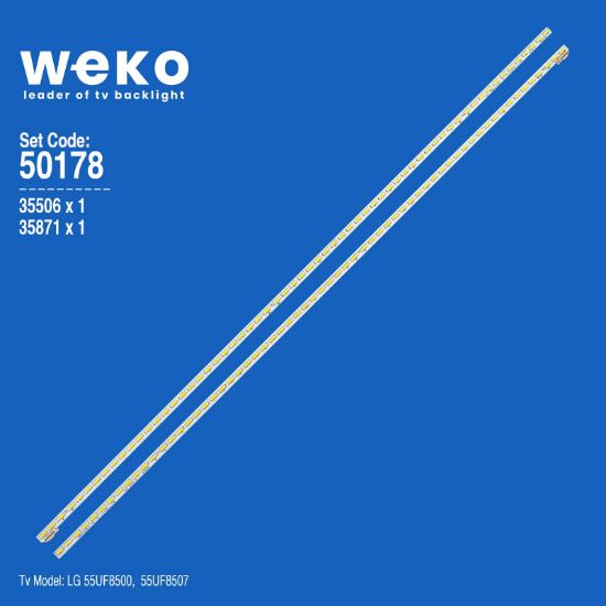 WKSET-5178 35506X1 35871X1 55 V15 SA UD REV 1.0 2 ADET LED BAR (63LED) resmi