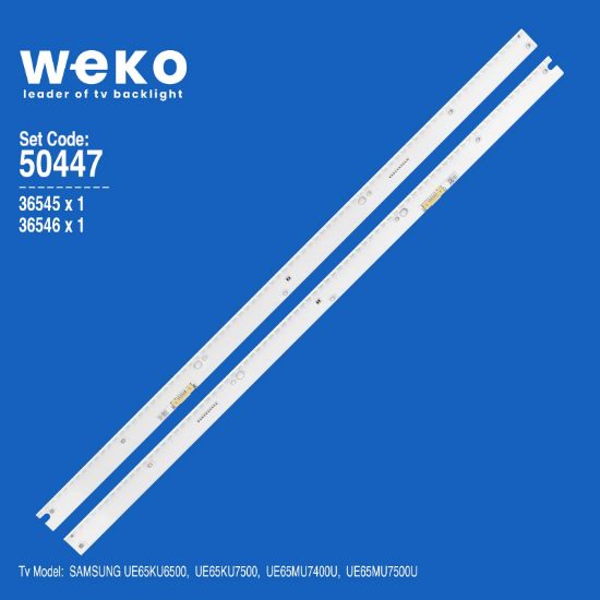 WKSET-5447 36545X1 36546X1 V6ER_650 2 ADET LED BAR (78LED) resmi