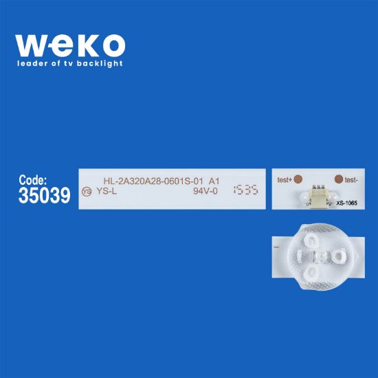 WKSET-5654 35039X3 HL-2A320A28-0601S-01 A0-A1 - 8D2A-320A-280600 3 ADET LED BAR resmi