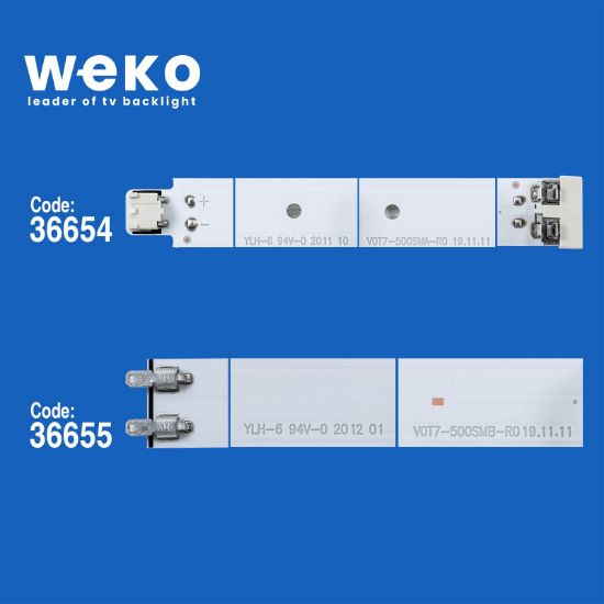 WKSET-5663 36654X3 36655X3 JL.D500C1330-408 6 ADET LED BAR resmi