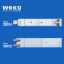 WKSET-5663 36654X3 36655X3 JL.D500C1330-408 6 ADET LED BAR resmi