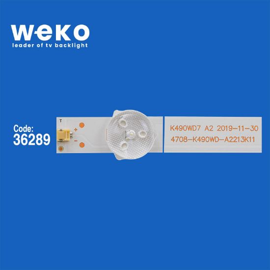 WKSET-5869 36289X9 K490WD7 A2 4708-K490WD-A2213K01 9 ADET LED BAR resmi