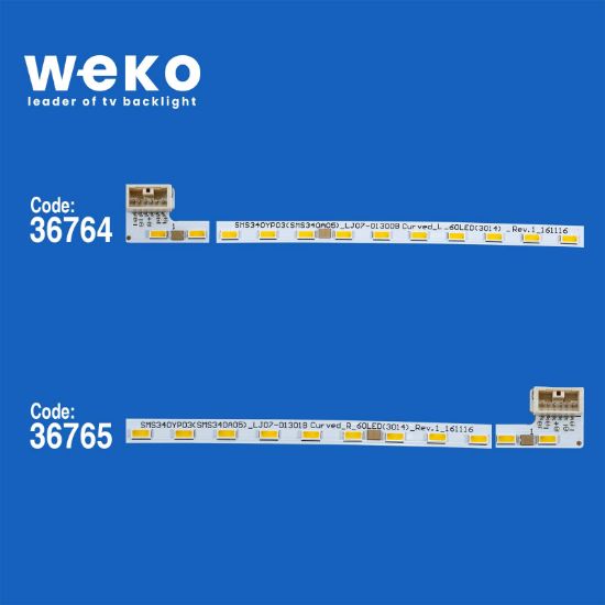 WKSET-5967 36764X1 36765X1 SMS340YP03(SMS340A05)_LJ07-01300B(301B 2 ADET LED BAR (60LED) resmi