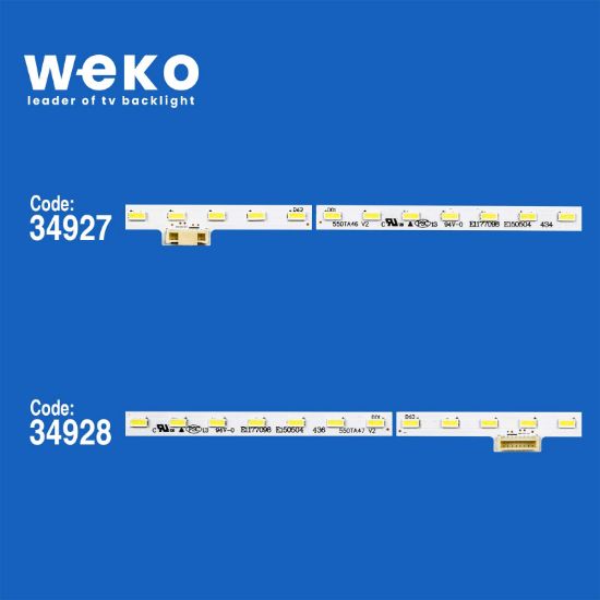 WKSET-6108 34927X1 34928X1 550TA46 V2 550TA47 V2  2 ADET LED BAR (63LED) resmi
