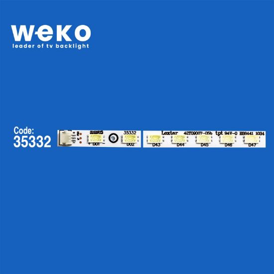 WKSET-6137 35332X4 STA420A04_REV1.0_52 58.42T09.002 4 ADET LED BAR (52LED) resmi