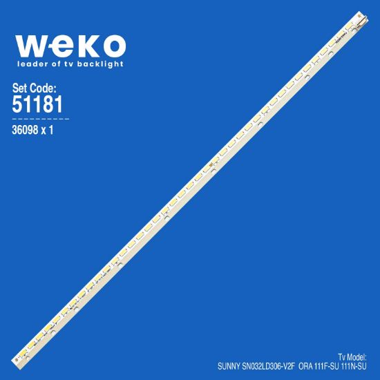 WKSET-6181 36098X1 32 V13 REV 0.9 6  1 ADET LED BAR (40LED) resmi