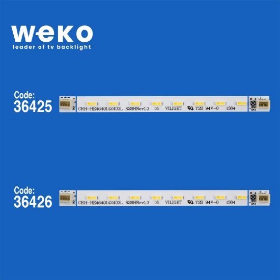 WKSET-6186 36425X1 36426X1 CRH-HE4640142403L R28H 2 ADET LED BAR (72LED) resmi