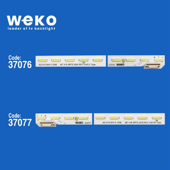 WKSET-6342 37076X1 37077X1 65 V16 ART3 2435/4 REV 0,9 6 L/R-TYPE 2 ADET LED BAR (66LED) resmi