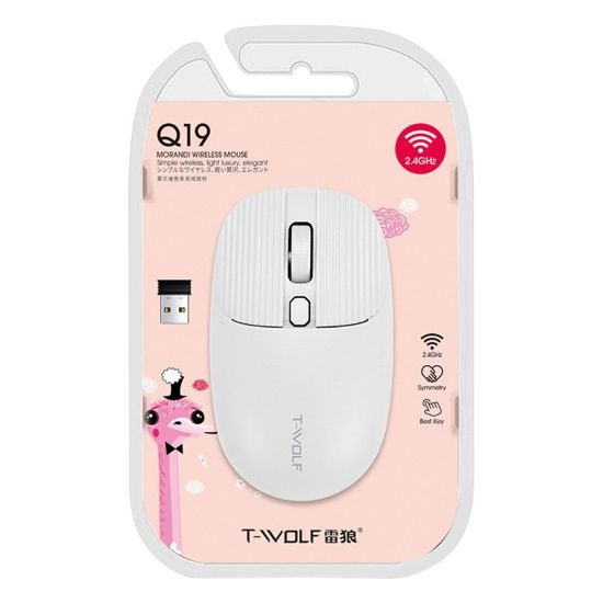 T-WOLF Q19 2.4 GHZ 1000 DPI KABLOSUZ MOUSE resmi