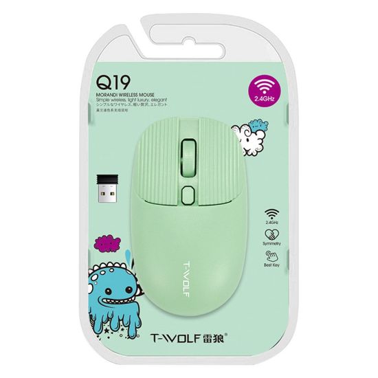 T-WOLF Q19 2.4 GHZ 1000 DPI KABLOSUZ MOUSE resmi