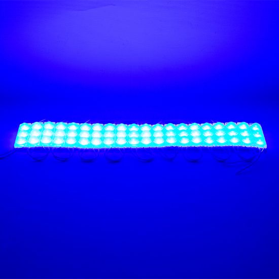 POWERMASTER MODÜL LED 12V 1.5W MAVİ 2835 69X16 MM IP65 160-180LM 160 DERECE resmi