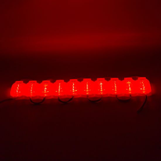 POWERMASTER MODÜL LED 12V 0.6W KIRMIZI 2835 65X25 MM IP65 120LM 160 DERECE resmi
