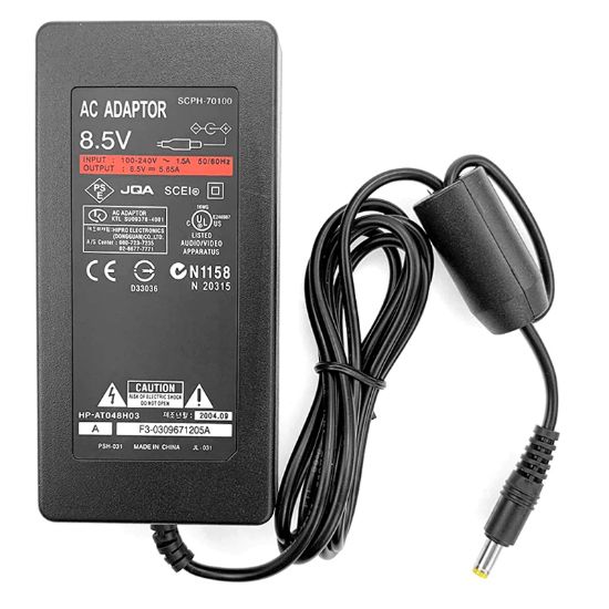 NARİTA NRT-2002 SONY PLAYSTATION 2 - 8.5 VOLT 5.65 AMPER 4.8*.17 UÇLU ADAPTÖR resmi
