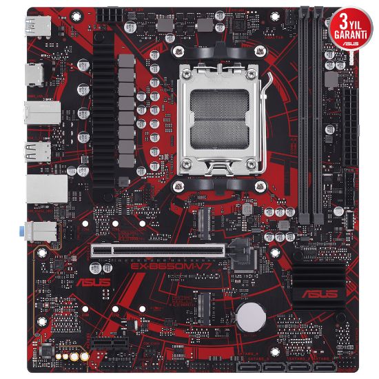 ASUS EX-B650M-V7 DDR5 8000MHz AMD AM5 resmi