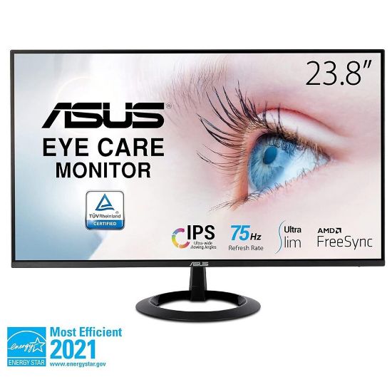 23.8 ASUS VZ24EHE IPS FHD 75HZ 1MS HDMI VGA resmi