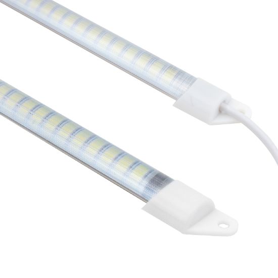 POWERMASTER PWR-6930 220V-12W 80-90 LM 72 LED 60 CM ANAHTARLI ŞEFFAF KASA SEYYAR ÇUBUK LED resmi