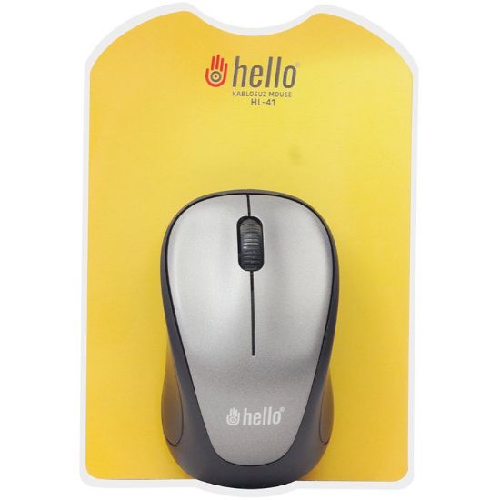 HELLO HL-18741 2.4 GHZ 1200 DPI KABLOSUZ MOUSE resmi