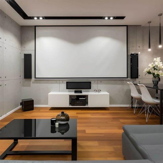 POWERMASTER STORLU PROJEKSİYON PERDESİ 240X200 resmi
