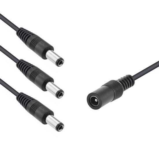 POWERMASTER  POWER DİŞİ TO 3 ERKEK POWER KABLO ÇOKLAYICI resmi