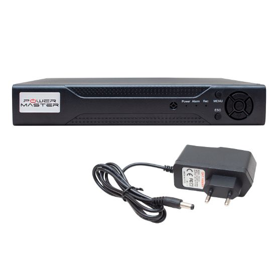 POWERMASTER PM-12181 8 KANAL 5MP DESTEKLİ 1080N AHD/ANALOG/TVI/CVI XMEYE DVR/XXVR KAYIT CİHAZI resmi