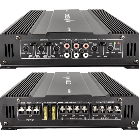 NAVIGOLD NG-2033 4 KANAL MAX 3000 WATT OTO AMFİ resmi