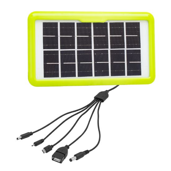 POWERMASTER ZO-717 6 VOLT - 0.58 AMPER - 3.5 WATT SOLAR PANEL resmi