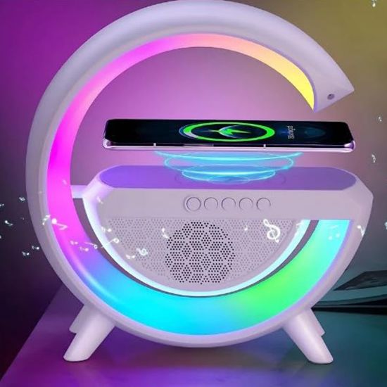 MAGICVOICE BT2301 KABLOSUZ ŞARJLI 7 RENKLİ TAŞINABİLİR HOPARLÖR resmi