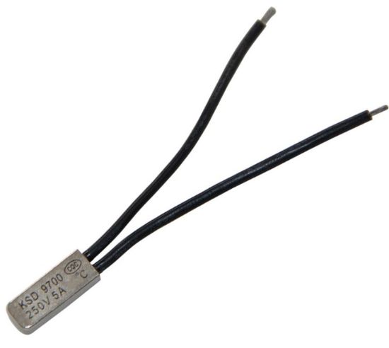 80 C TERMİK FUSE KABLOLU METAL 10A (IC-270) resmi